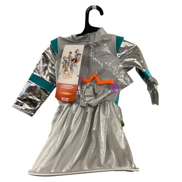 Infant Robot Costume Dress - Silver & Multicolor 6-12 Months‎ - Picture 3 of 6